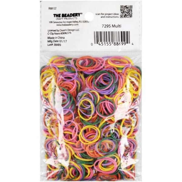 The Beadery Wonder Loom Rubber Bands, 600 Piece - Image 2