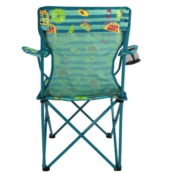 Ozark Trail Taco Camping Chair for Outdoor, Steel - Image 2